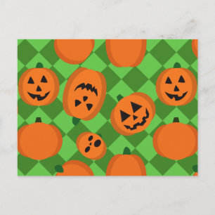 Halloween Pumpkins Briefkaart