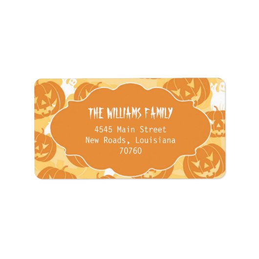 Halloween Pumpkins (de beste prijs van vandaag) Etiket (Voorkant)