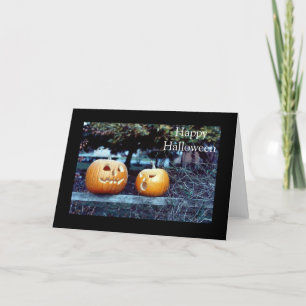 Halloween Pumpkins Fotograaf Kaart