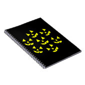 Halloween Pumpkins Jack O' Lantern Notitieboek (Rechterzijde)