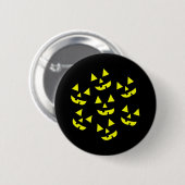 Halloween Pumpkins Jack O' Lantern Ronde Button 5,7 Cm (Voorkant /achterkant)