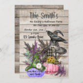 Halloween Pumpkins Kaart (Voorkant / Achterkant)