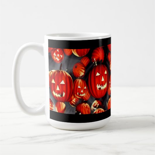 Halloween Pumpkins Koffiemok (Links)
