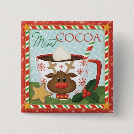 Halloween Pumpkins op Graveyard Vierkante Button 5,1 Cm (Voorkant)