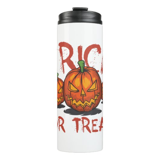 Halloween Pumpkins Thermosbeker (Voorkant)