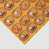 Halloween Pumpkins tissuepapier (Detail)