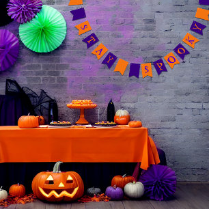 Halloween Pumpkins Vlaggetjes
