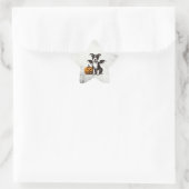 Halloween Puppy Ster Sticker (Tas)