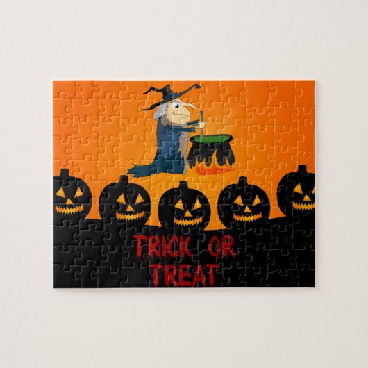 Halloween Puzzle Legpuzzel (Horizontaal)