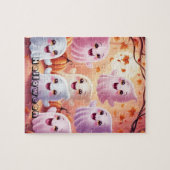 Halloween Puzzle Party : Amusement Éffrayant pour (Horizontal)