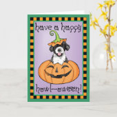 Halloween PWD Kaart (Gele Bloem)