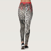 Halloween Python Snake Skin - Driving Blood Leggings (Achterkant)