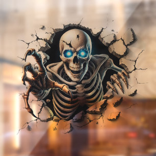 Halloween Raam Sticker