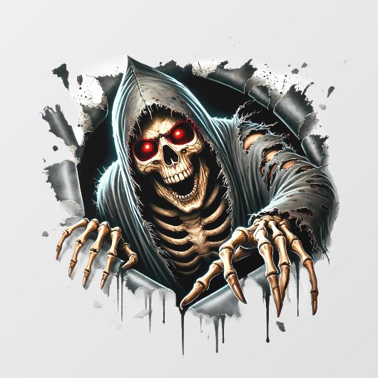 Halloween Raam Sticker (Vel)