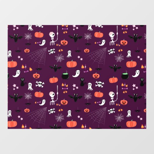 Halloween Raamsticker (Vel)