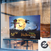 Halloween Raamsticker (Cafe Raam)