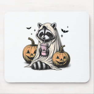 Halloween Raccoon Ghost Muismat