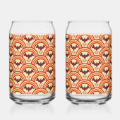 Halloween Rainbow Blikvorm Glas (Achterkant)