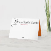 Halloween Rattie - carte (Dos)