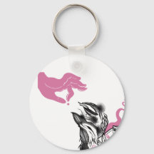 Halloween Raven Circle Sleutelhanger Potion Bottle