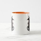 Halloween Raven Coffee Mug (Centre)