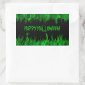 HALLOWEEN. RECHTHOEKIGE STICKER (Tas)