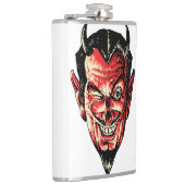  Halloween Red Devil Head Heupfles (Rechts)