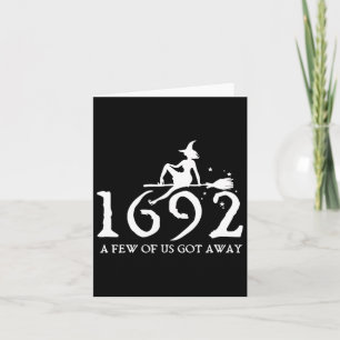 Halloween Retro Salem Witch 1692 Een paar van ons Kaart