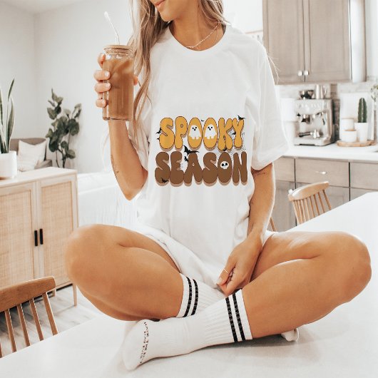 Halloween Retro Vibes | Spooky Seizoen T-shirt