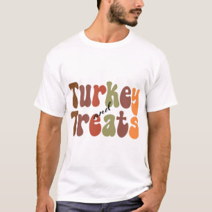 Halloween Retro Vibes Turkije en verdragen T-shirt