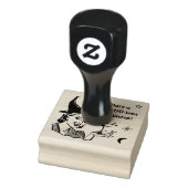 Halloween Retro Witch Humor Faboolous of Custom Rubberstempel (Stempel)