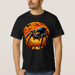 Halloween Reuzen Spin, Vleermuizen en Pompoenen T- T-shirt