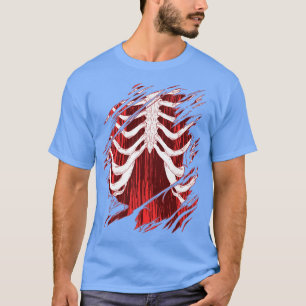Halloween Rib Cage Costuum T-shirt