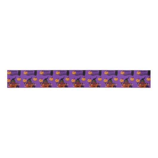 Halloween Ribbon Grosgrain Lint (Voorkant)