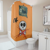Halloween rideau de douche (En situation)