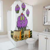 Halloween rideau de douche (En situation)