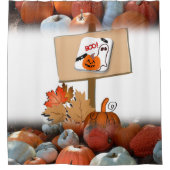 Halloween rideau de douche cerveaux (Devant)