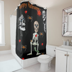 Halloween rideau de douche Happy Halloween