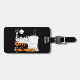 Halloween RIP Bagagelabel