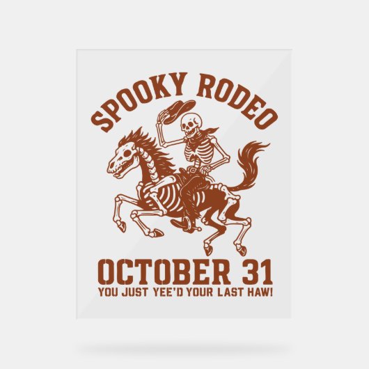 Halloween Rodéo éffrayant 31 octobre (Recto)