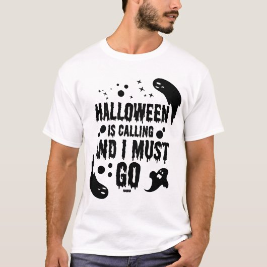 Halloween roept t-shirt (Voorkant)