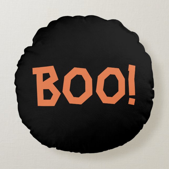 Halloween Rond Kussen (Voorkant)