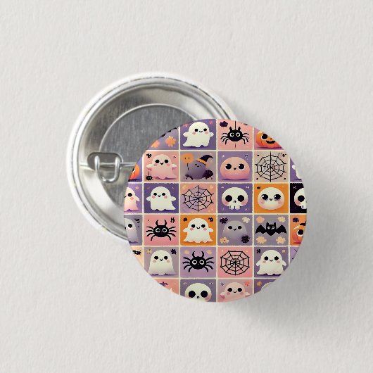 Halloween Ronde Button 3,2 Cm (Voorkant /achterkant)