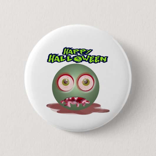 Halloween Ronde Button 5,7 Cm (Voorkant)