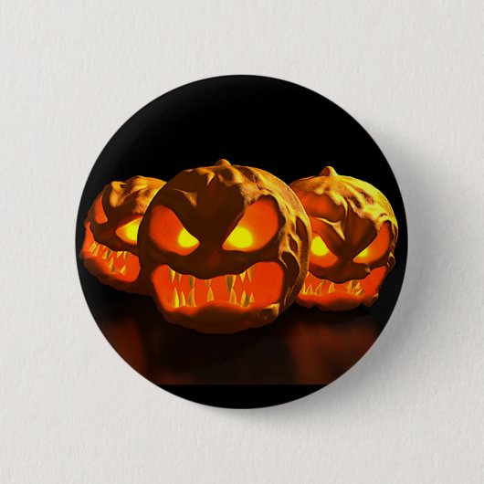 Halloween Ronde Button 5,7 Cm (Voorkant)