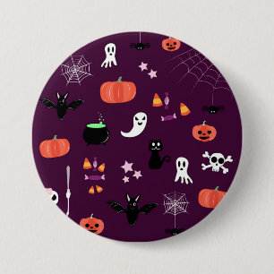 Halloween Ronde Button 7,6 Cm
