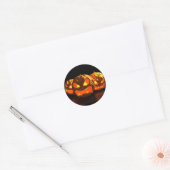 Halloween Ronde Sticker (Envelop)