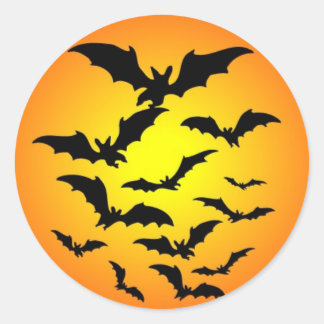 Halloween Ronde Sticker