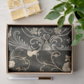  Halloween Roos Gothic Skeleton Decoupage Tissuepapier (Geschenk)