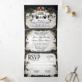 Halloween Rose élégant "avec" non MENU (Intérieur)